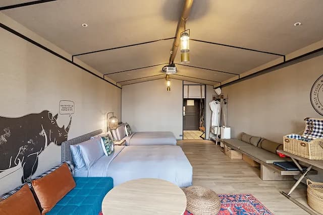 遠雄悅來大飯店-探索庭園客房(二中床)｜Room only-2