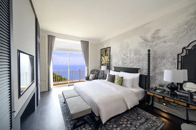 遠雄悅來大飯店-豪華海景套房(一大床)｜Room only-1