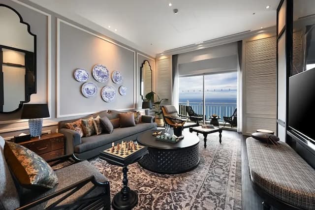 遠雄悅來大飯店-豪華海景套房(一大床)｜一泊一食-2