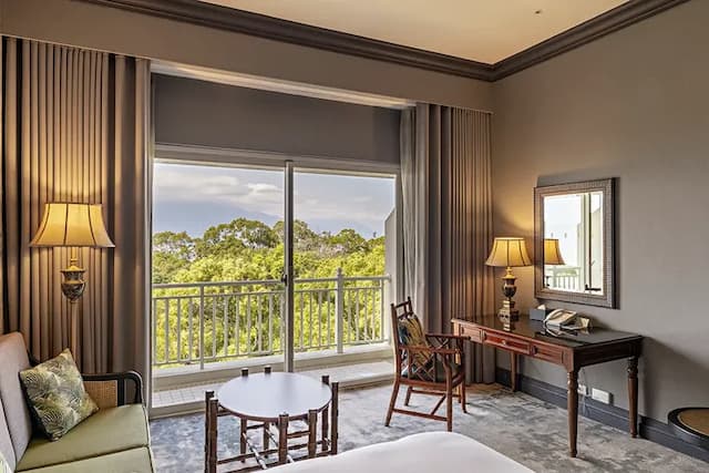 遠雄悅來大飯店-精緻山景客房(二中床) ｜早餐+海洋公園門票-5