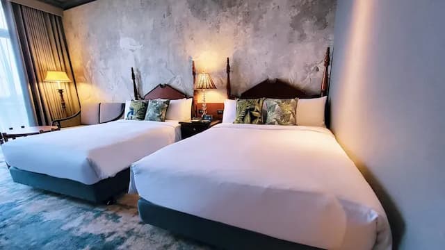 遠雄悅來大飯店-豪華海景客房(二中床)｜早餐+海洋公園門票-2