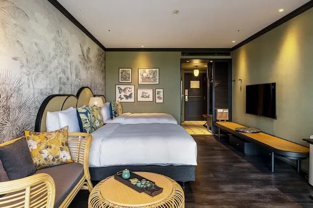 遠雄悅來大飯店-發現庭園客房(二中床)｜早餐+海洋公園門票-4