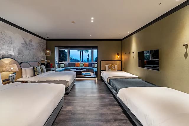 遠雄悅來大飯店-悅來寰宇客房(發現主題)｜早餐+海洋公園門票-1