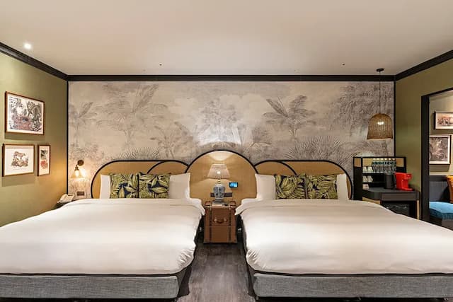 遠雄悅來大飯店-悅來寰宇客房(發現主題)｜早餐+海洋公園門票-4