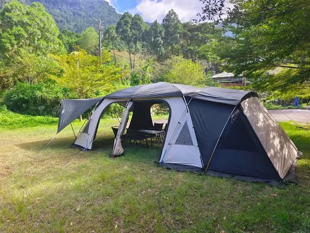 新月塢溫泉 Mikatsuki Tani｜獨家9折起！尖石溫泉、可愛動物區-免搭帳篷(寢具需加購或自備)-5