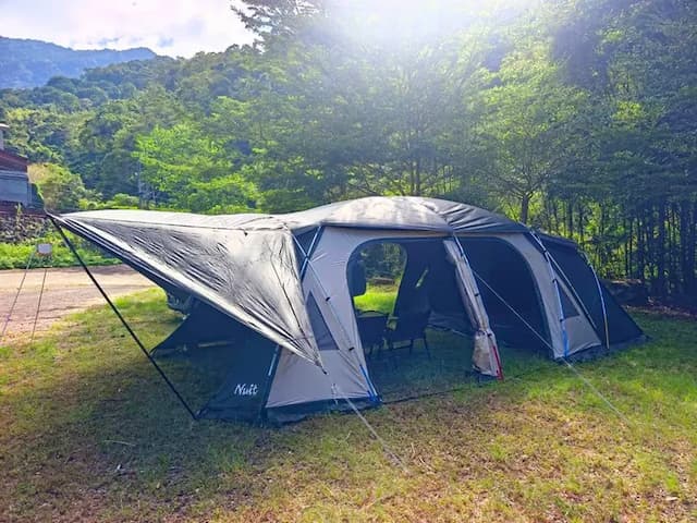 新月塢溫泉 Mikatsuki Tani｜獨家9折起！尖石溫泉、可愛動物區-免搭帳篷(寢具需加購或自備)-3