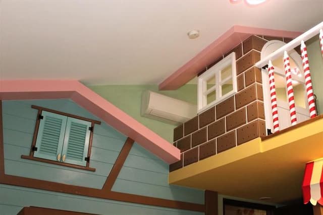 Hi Kids B&B-Mountain View Superior Quadruple Room with Bathtub-Candy House-8
