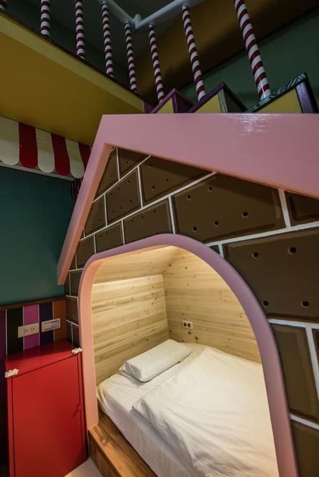 Hi Kids B&B-Mountain View Superior Quadruple Room with Bathtub-Candy House-5