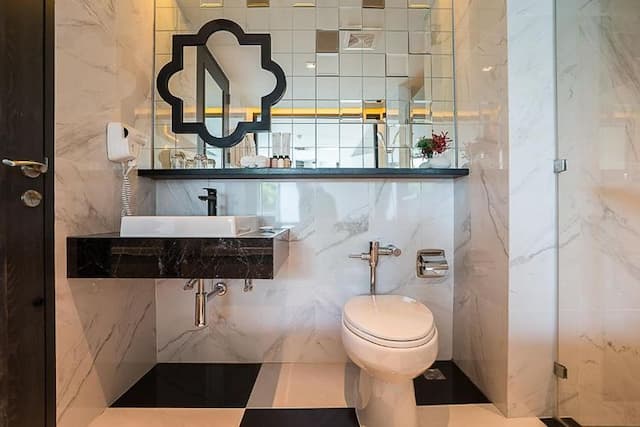 메라 마레 호텔 (Mera Mare Pattaya)-디럭스 씨뷰 트윈베드 (룸 온리)-8