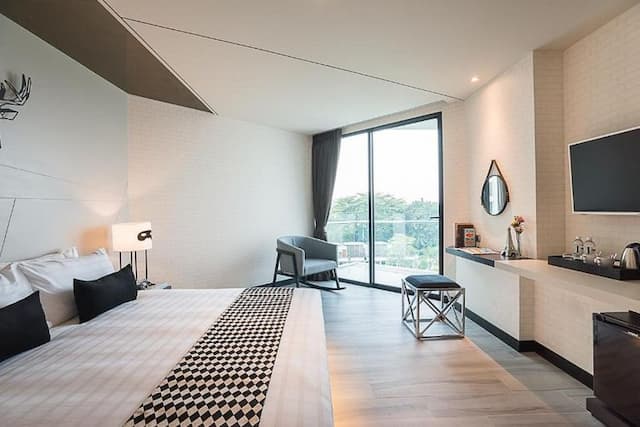 메라 마레 호텔 (Mera Mare Pattaya)-디럭스 씨뷰 트윈베드 (조식포함 객실)-6