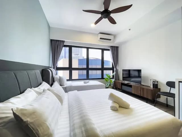 Agile Residence TRX by Isabella-Studio 1 Queen and 1 single bed-6