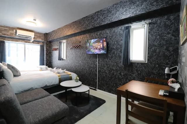 心齋橋旅居｜長堀橋站步行5分＊難波、道頓堀步行即達＊提供Wi-Fi＊設備齊全＊設計感客房-OSS501-4