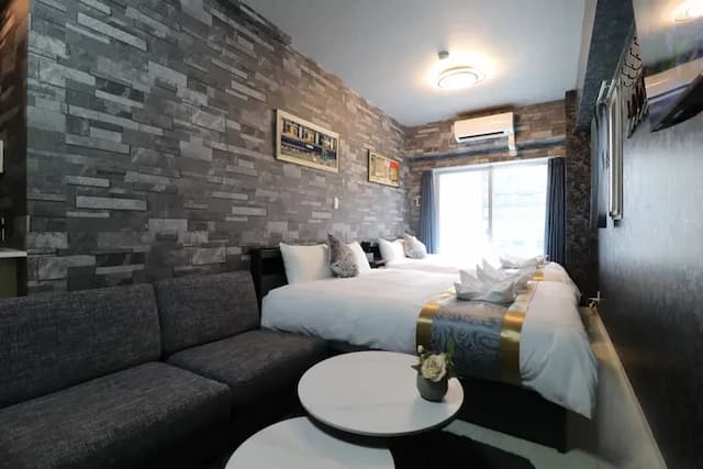 心齋橋旅居｜長堀橋站步行5分＊難波、道頓堀步行即達＊提供Wi-Fi＊設備齊全＊設計感客房-OSS501-1