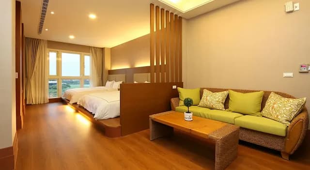 山水聽風-豪華家庭房-7