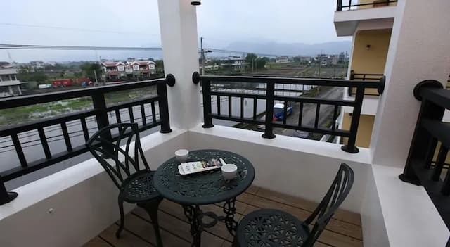 山水聽風-景觀雙床房-8