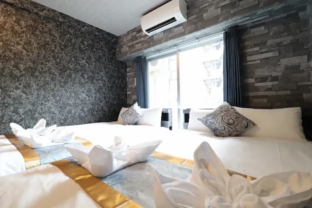 心齋橋旅居｜長堀橋站步行5分＊難波、道頓堀步行即達＊提供Wi-Fi＊設備齊全＊設計感客房-OSS403-2