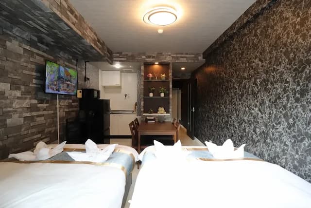 心齋橋旅居｜長堀橋站步行5分＊難波、道頓堀步行即達＊提供Wi-Fi＊設備齊全＊設計感客房-OSS403-3