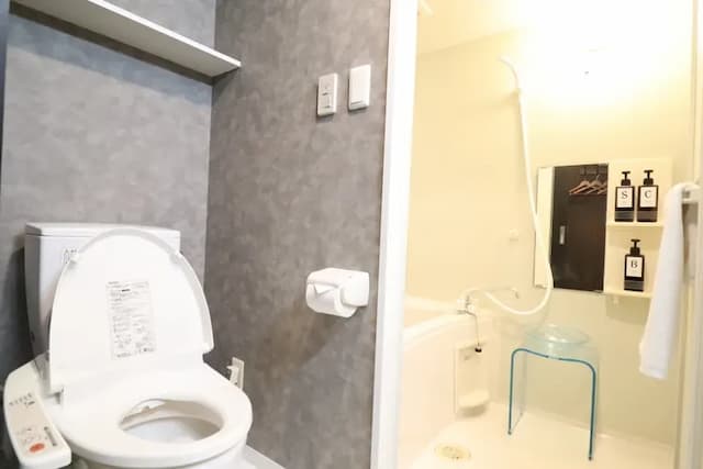 心齋橋旅居｜長堀橋站步行5分＊難波、道頓堀步行即達＊提供Wi-Fi＊設備齊全＊設計感客房-OSS504-15