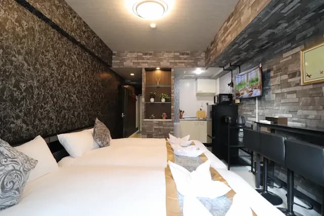 心齋橋旅居｜長堀橋站步行5分＊難波、道頓堀步行即達＊提供Wi-Fi＊設備齊全＊設計感客房-OSS504-6