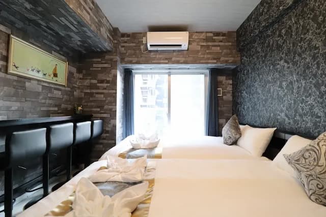 心齋橋旅居｜長堀橋站步行5分＊難波、道頓堀步行即達＊提供Wi-Fi＊設備齊全＊設計感客房-OSS704-1