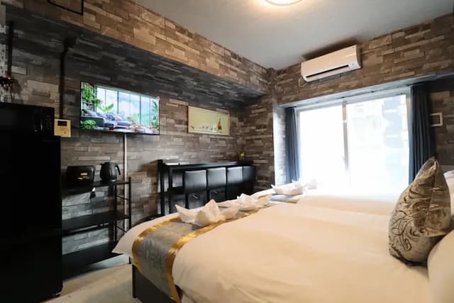 心齋橋旅居｜長堀橋站步行5分＊難波、道頓堀步行即達＊提供Wi-Fi＊設備齊全＊設計感客房-OSS704-2