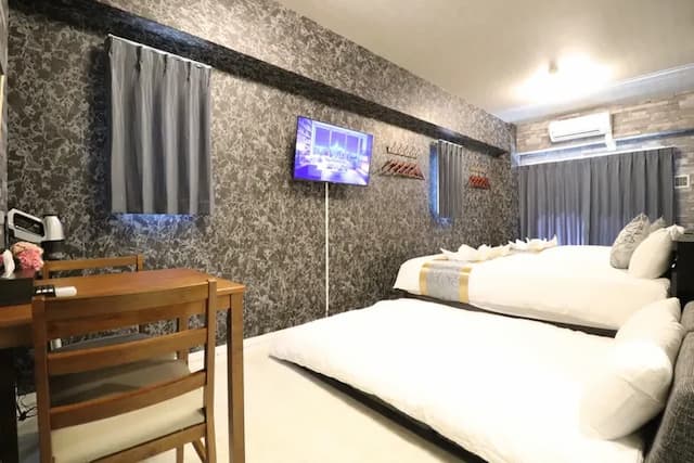 心齋橋旅居｜長堀橋站步行5分＊難波、道頓堀步行即達＊提供Wi-Fi＊設備齊全＊設計感客房-OSS705-5