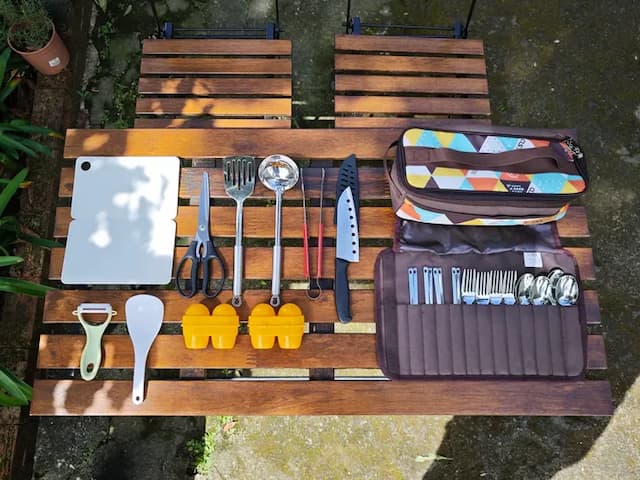 蓮花帳專用廚具、餐具