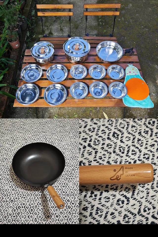 蓮花帳專用廚具、餐具