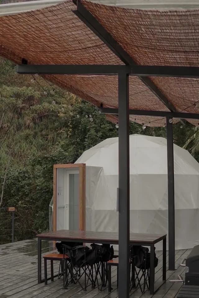 森山谷｜獨家85折起！低密度懶人露營、一泊三食-【懶人露營】星空帳篷｜森林兩帳包區｜獨立衛浴-4