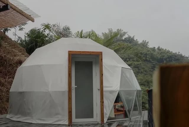 森山谷｜獨家85折起！低密度懶人露營、一泊三食-【懶人露營】星空帳篷｜森林兩帳包區｜獨立衛浴-5