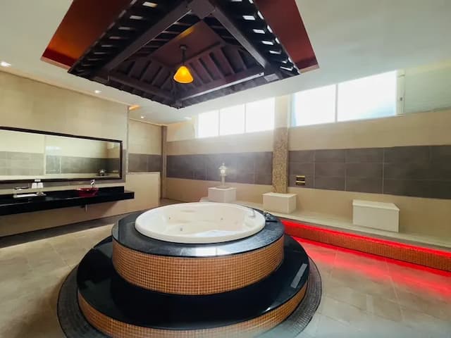 薇風精品汽車旅館 l 免費早餐-豪華雙人房 - 附設KTV-4