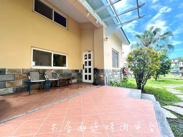 獨立大陽台可以烤肉