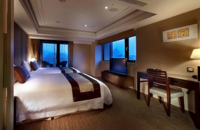 선 문 레이크 호텔-【Exclusive project】Deluxe Lake View Quad Room-1