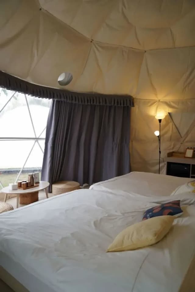 橘舍三食 Orange Farmerlife | 全新上架！豪華一泊三食+體驗-【豪華露營】二人樹林區球型帳-5