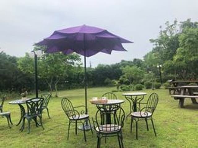 倚月觀荷民宿（可包棟）｜烤肉區、停車場-賞荷小屋-1-6