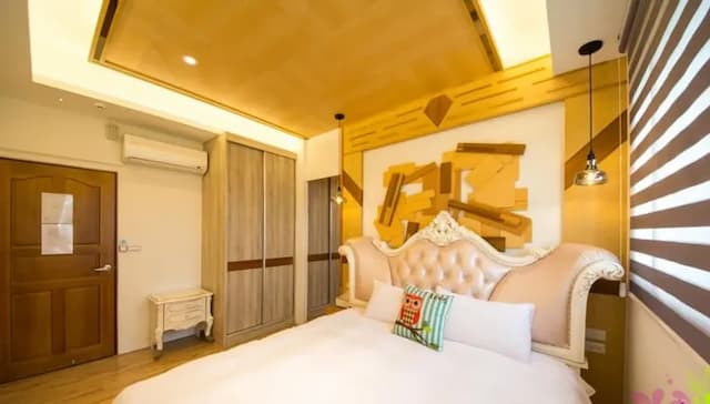 米樂民宿｜附溜滑梯、球池-米樂2人套房-1