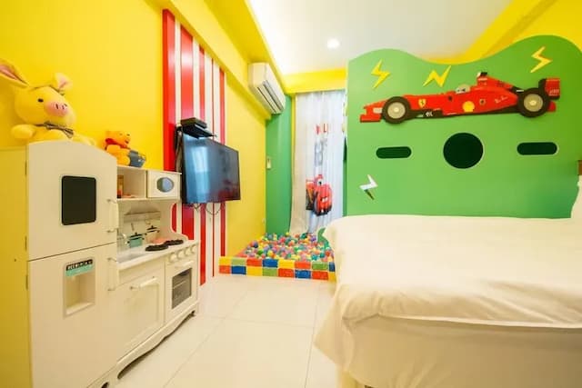 Mico Homestay-Racing Parent-child Slide 4 Suite-7