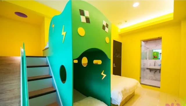 Mico Homestay-Racing Parent-child Slide 4 Suite-5