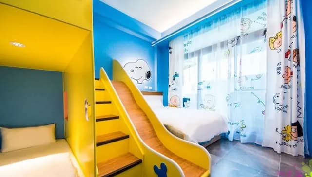 米可民宿｜附溜滑梯、游泳池-24人包棟-7