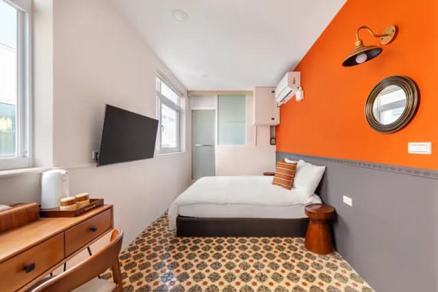 台南友愛有愛智能入住旅店-高級雙人房-11