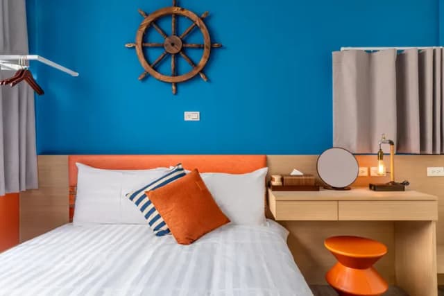 台南友愛有愛智能入住旅店-高級雙人房-7