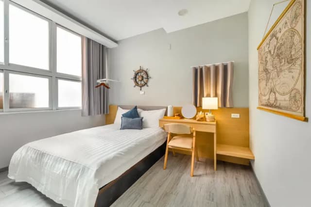 台南友愛有愛智能入住旅店-高級雙人房-8