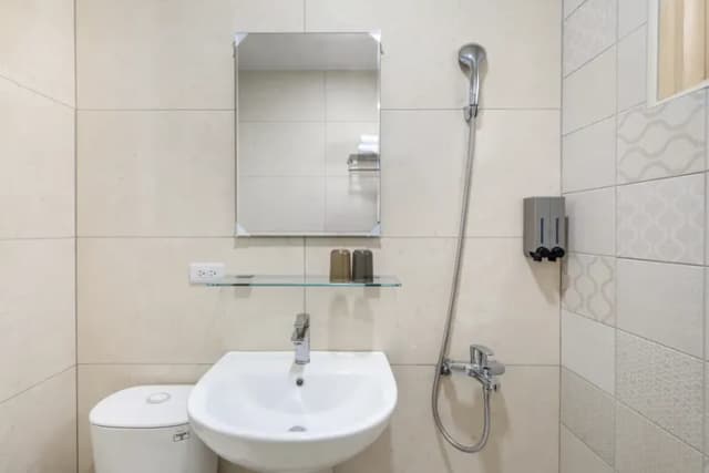 台南友愛有愛智能入住旅店-豪華雙人房-14