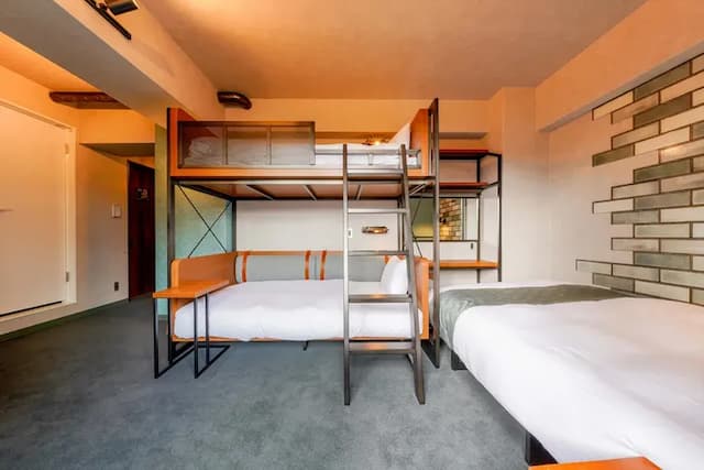 RESI STAY BRIX-2段ベッド１台、ダブルベッド１台-5