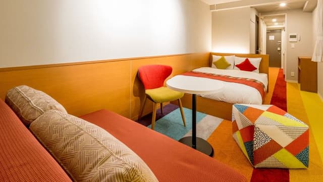 RESI STAY THE KYOTO-Terrace Double for 4-1