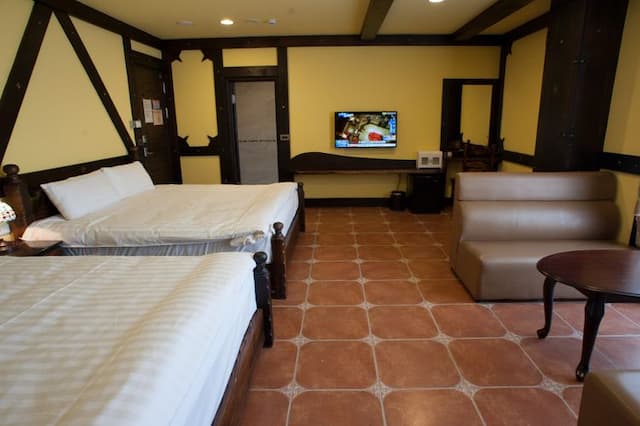 埔里布雷斯特渡假莊園-夏慕尼四人房-2