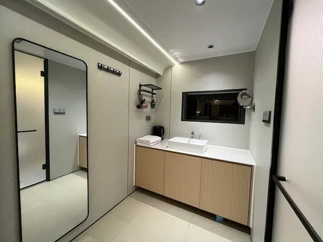 虹夕尖石免搭帳露營區｜獨家8折起！寵物友善、高海拔、鄰近青蛙石天空步道-"虹夕伴山" 太空艙 A1-4