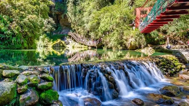 【高鐵假期】 南投杉林溪．忘憂森林．松瀧岩瀑布1日豐富行-南投杉林溪．忘憂森林．松瀧岩瀑布1日豐富行-6