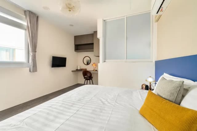 台南友愛有愛智能入住旅店-家庭房-7