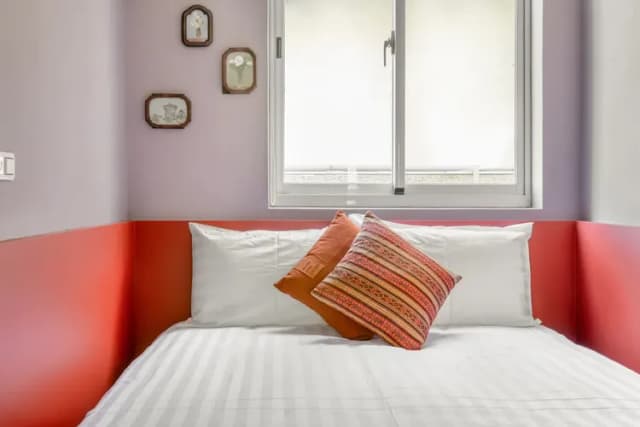 台南友愛有愛智能入住旅店-家庭房-9